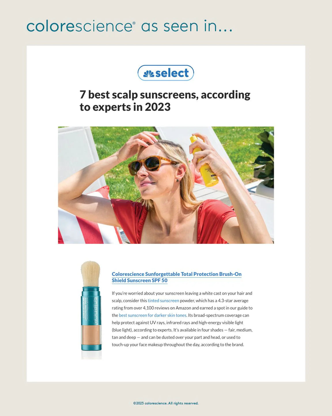 Unforgettable Total Protection Brush-On Shield SPF 50