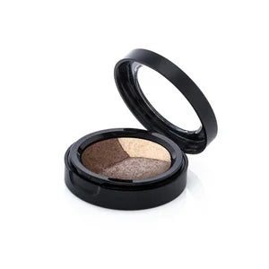 Baked Mineral  Eye Shadow Trio Bronze - Andrea Blackwell Cosmetics